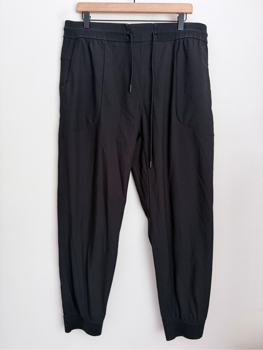 Italic Black Joggers XL
